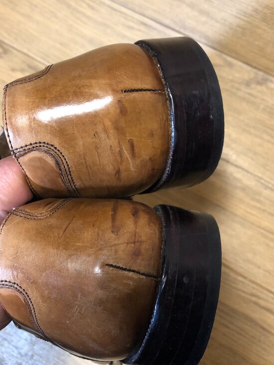 Johnston & Murphy men leather oxford shoes, size 11.5 main image 8